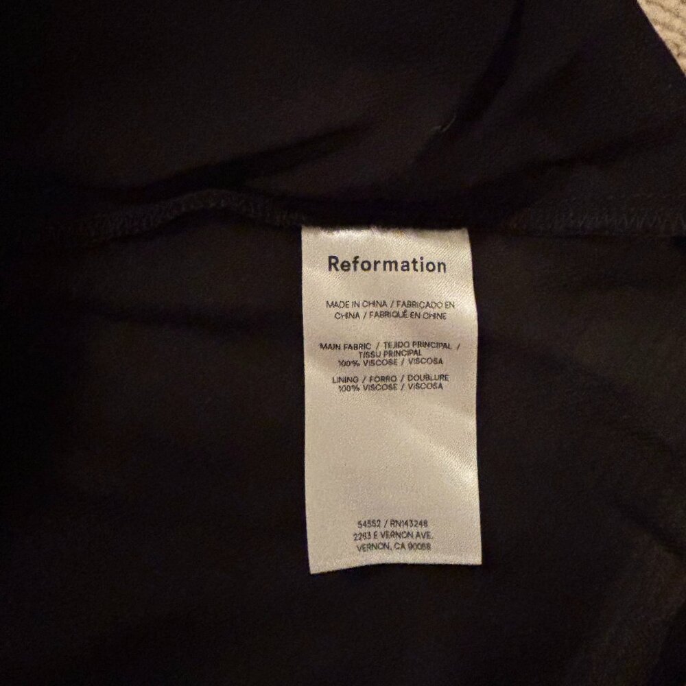 REFORMATION ELLASSANDRA DRESS - NWT - Picture 7 of 7